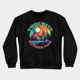 Yosemite National Park Crewneck Sweatshirt